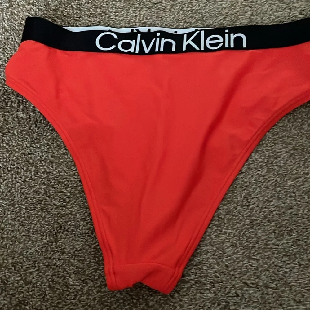 New Calvin Klein‎ High Waisted Bottom swim suits C3